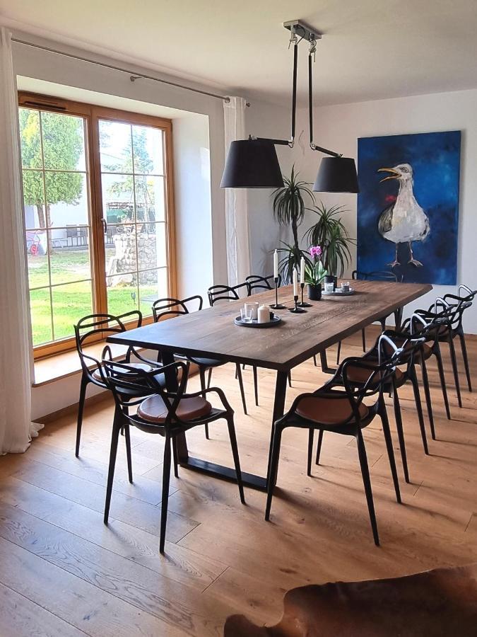 Villa Seehochdrei - Ferienhaus Dobieslawiec エクステリア 写真
